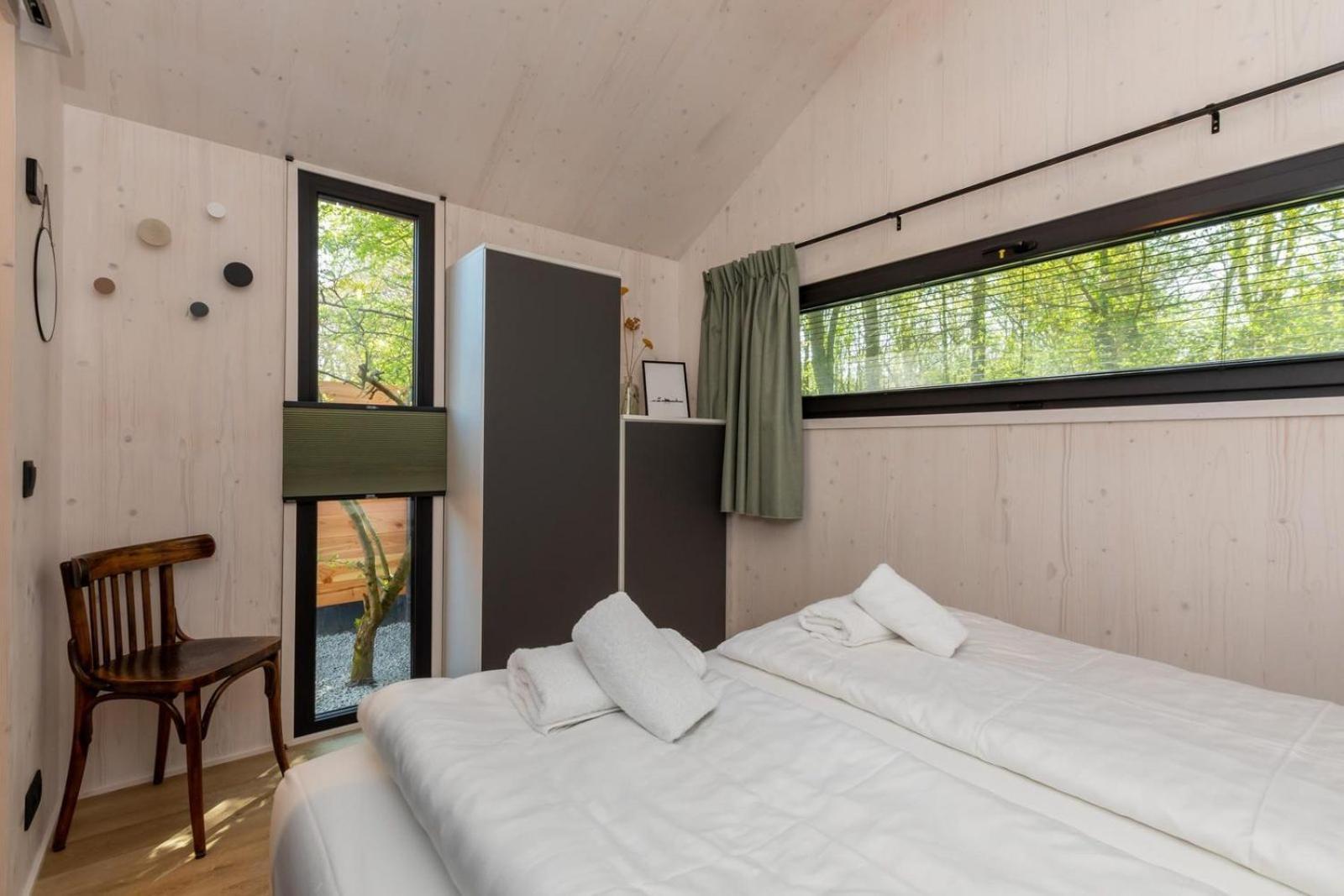 Tinyhouse La Mouette - D. Koddelaan 34, Zoutelande Villa Exteriör bild